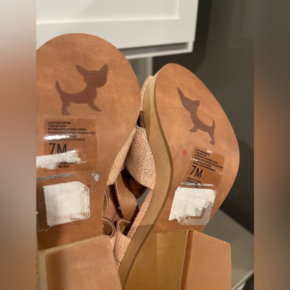 Anthropologie Gee Wawa handmade leather Wooden Clogs - Picture 5 of 8